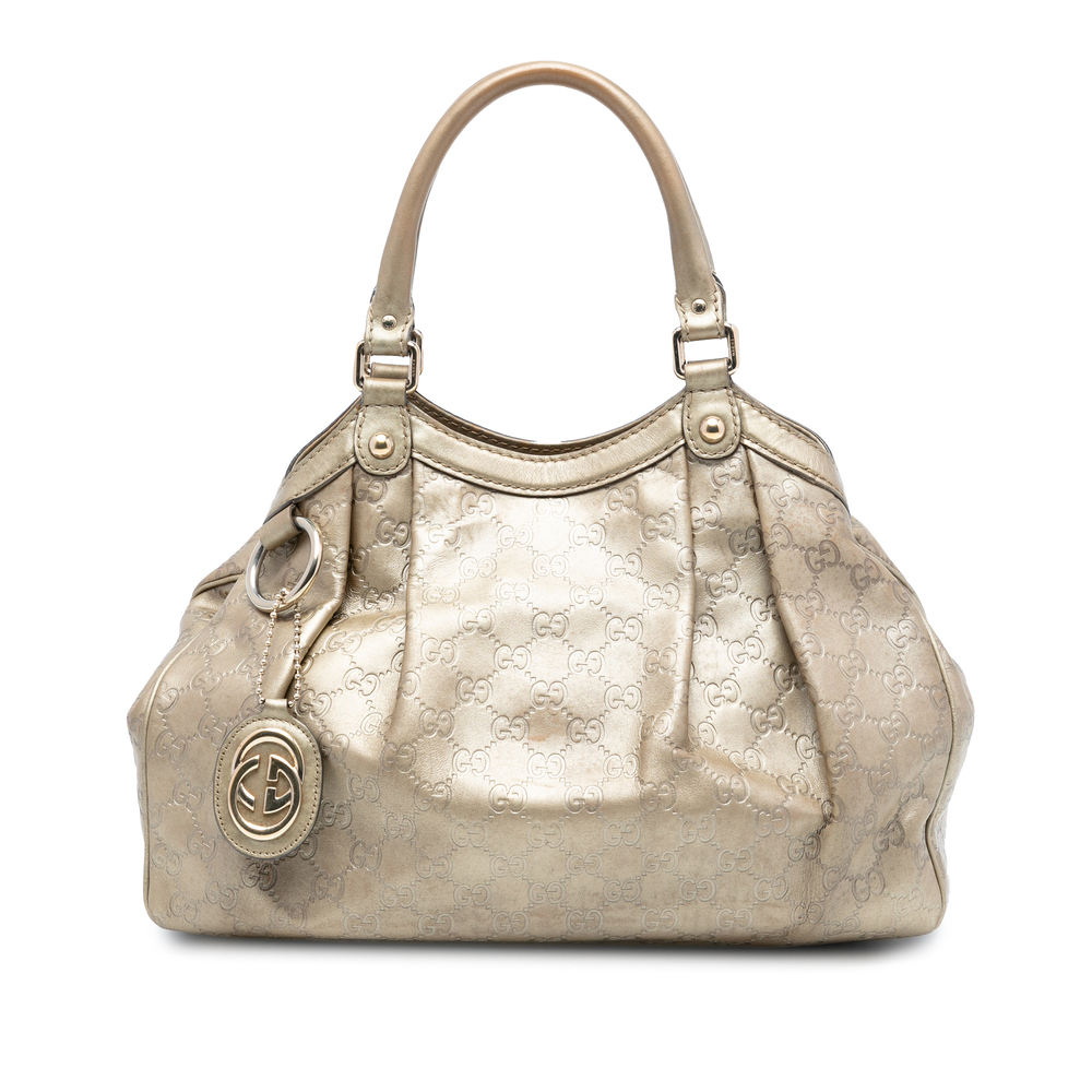 Pre-Loved Gucci Medium Guccissima Sukey Tote